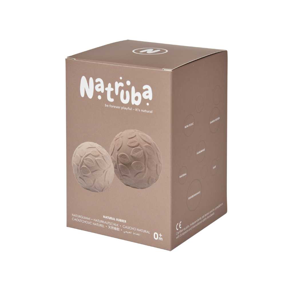 Natruba | Sensory Ball Set Leaf - Earth