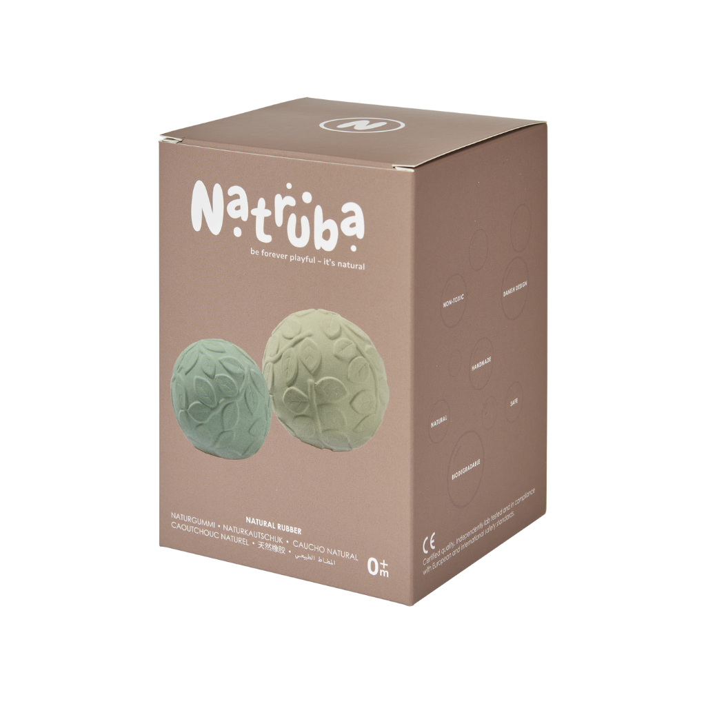 Natruba | Sensory Ball Set Leaf - Green