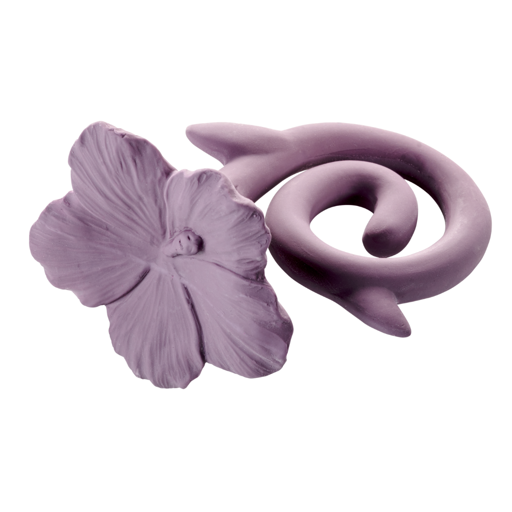 Natruba | Teether Hawaii Flower - Purple